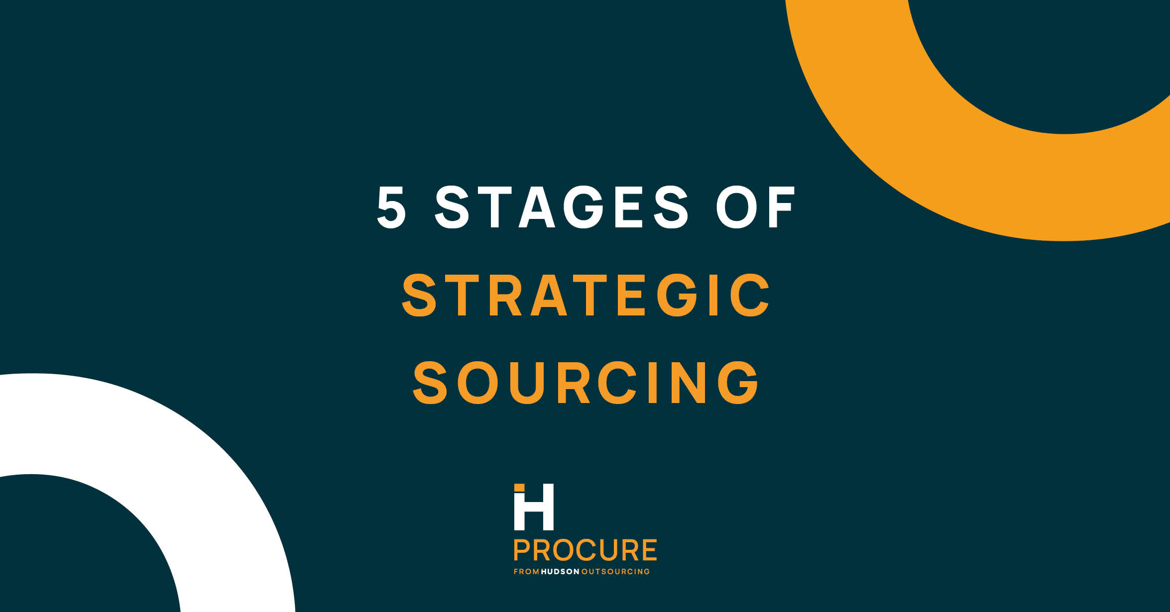 5 Stages of Strategic Sourcing